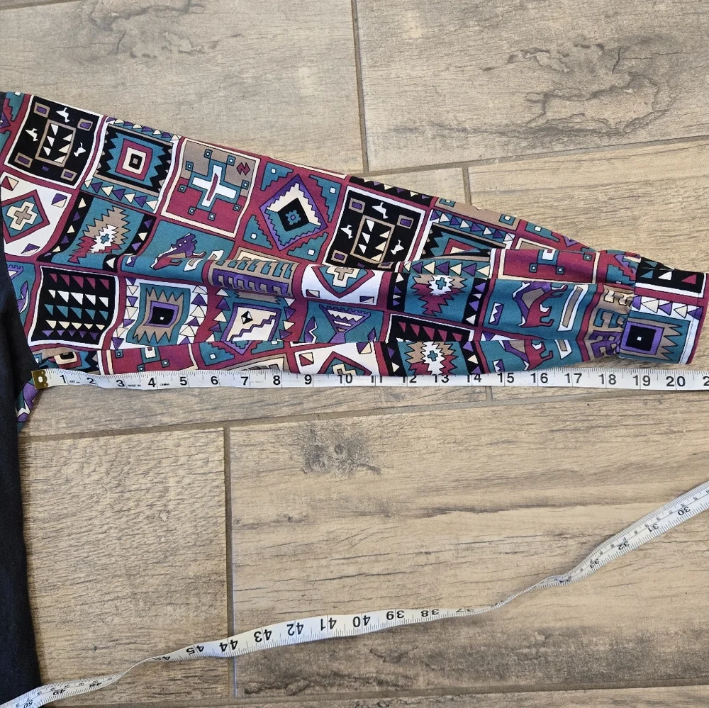 Vintage Roper Long Sleeve Aztec Vibe South Western Vibe - Picture 7 of 9